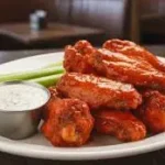 Fresh crispy wings coated in seasoned batter and fried to perfection.